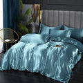 Luxury Silk Satin Bedding Set - SilkElegance