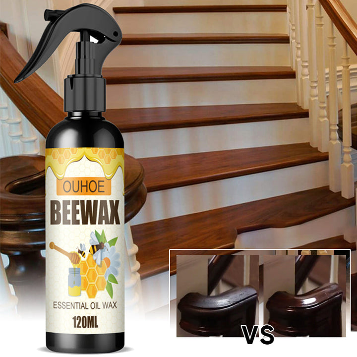 Natural micromolecular beeswax spray