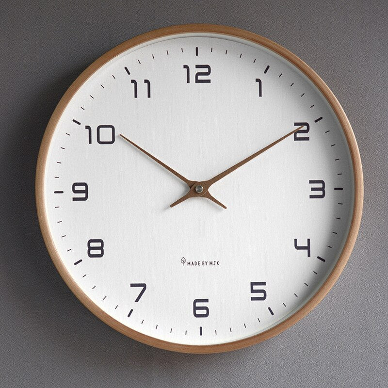EinzigHolz - Scandinavian Simplicity Wall Clock