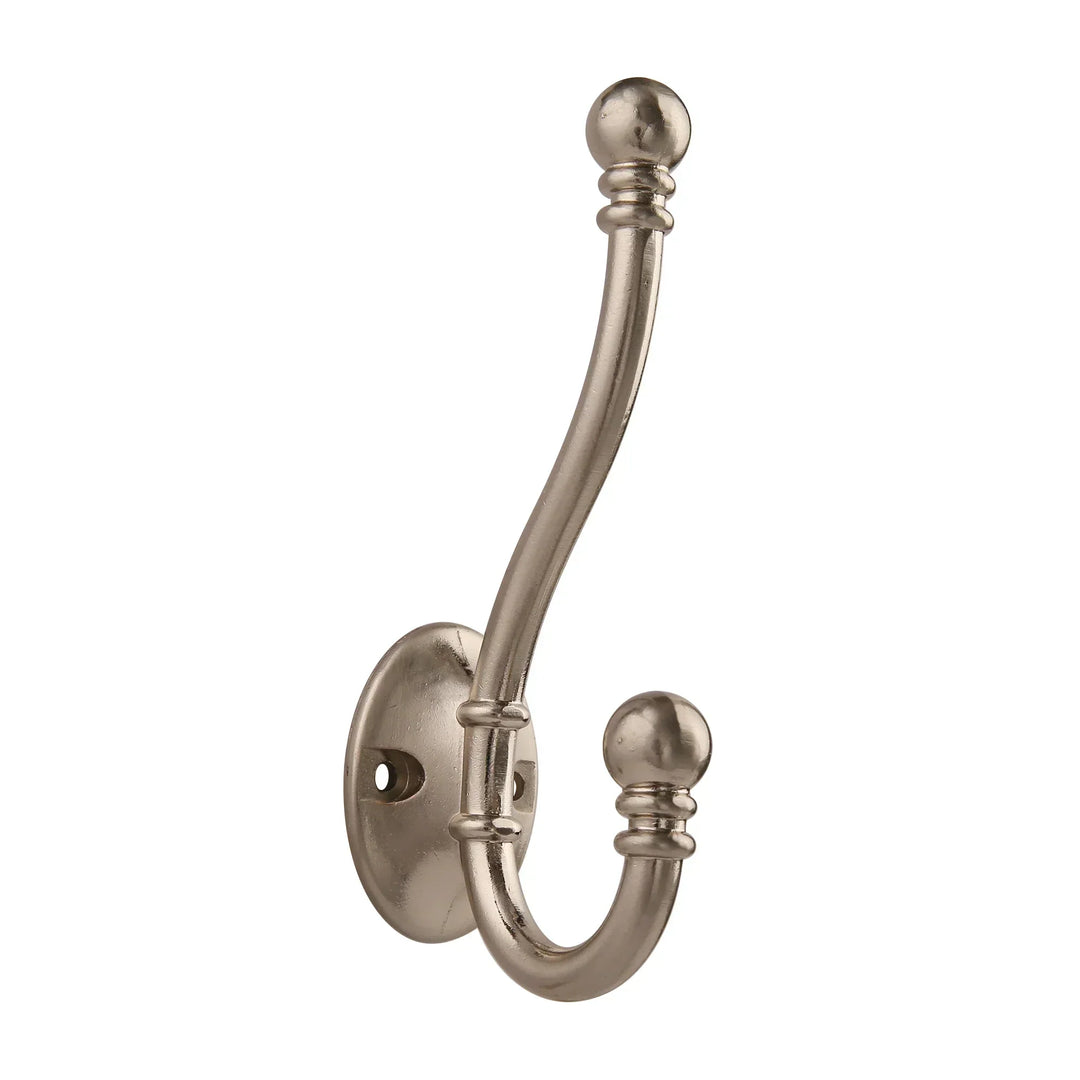 High-quality dress hook made of brass – classic style – various colors – high quality – 1 piece