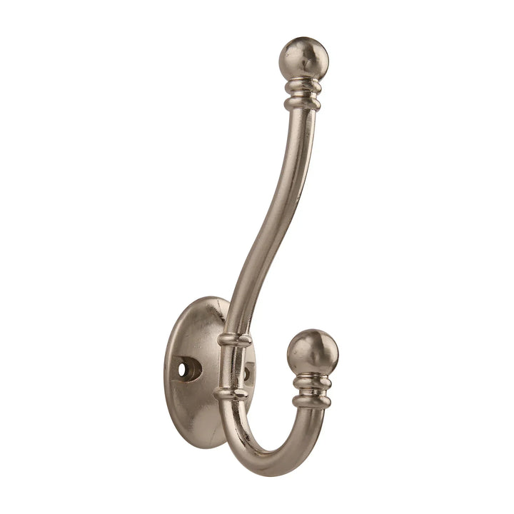 High-quality dress hook made of brass – classic style – various colors – high quality – 1 piece