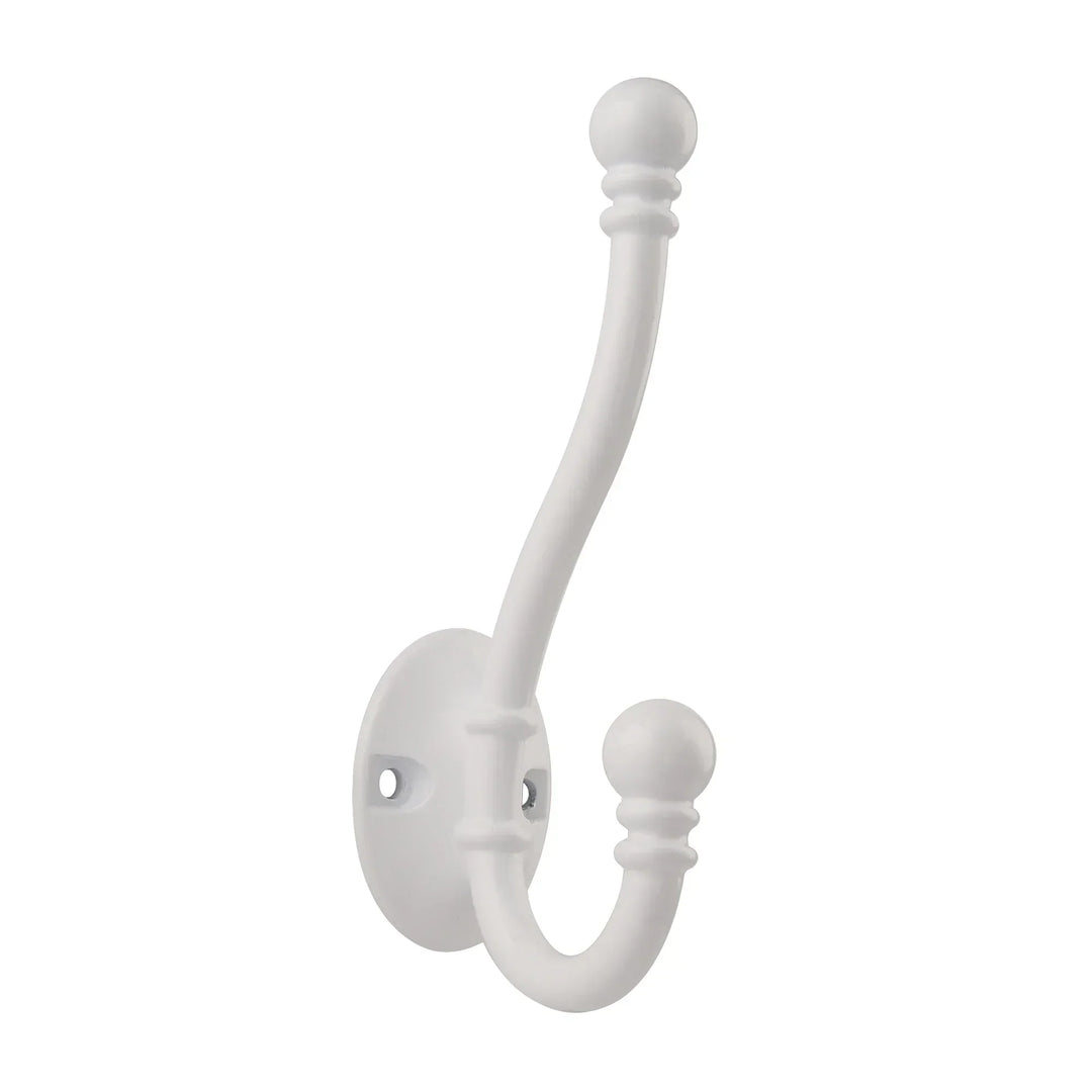High-quality dress hook made of brass – classic style – various colors – high quality – 1 piece