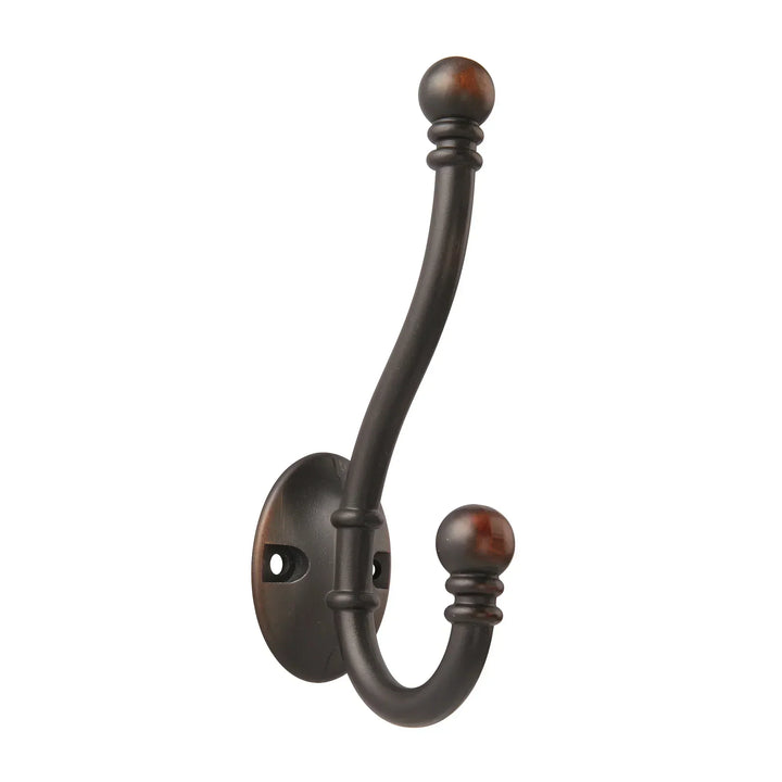 High-quality dress hook made of brass – classic style – various colors – high quality – 1 piece