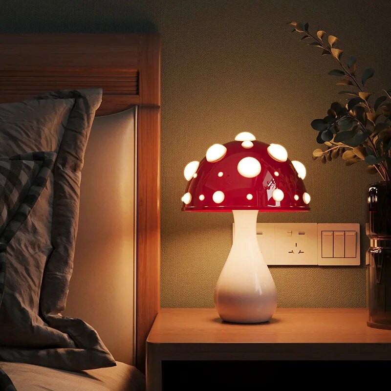 Mushroom Lamp - Unique and Playful for Any Room