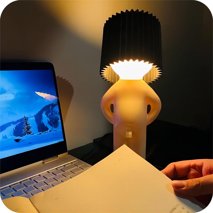 Wireless Lamp - HappyGlow - Playful Design - Illuminates Any Room