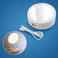 Sided Magnifying Mirror – LED Illumination – 10× Magnification – Makeup & Tweezing