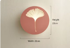Modern minimalist LED wall light