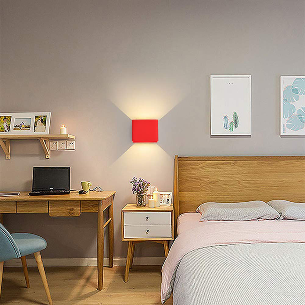 Modern square wall light