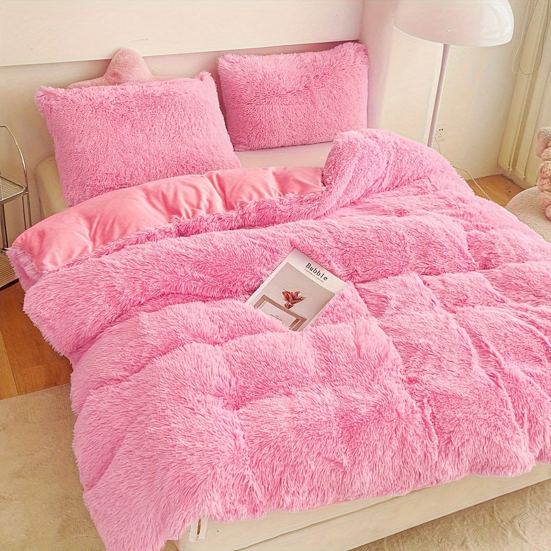 Luxurious Velvet Duvet Cover Set for Ultimate Comfort