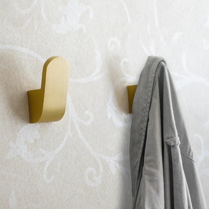 Lauren Golden Brass Dress Wall Hook