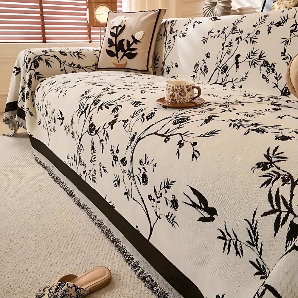 Ormel Elegant Chenille Sofa Cover