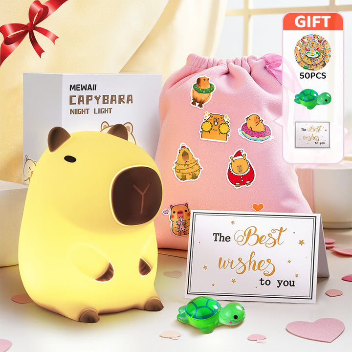 SquishBara | Capybara Squishy Night Light Ideal Gift for All Ages