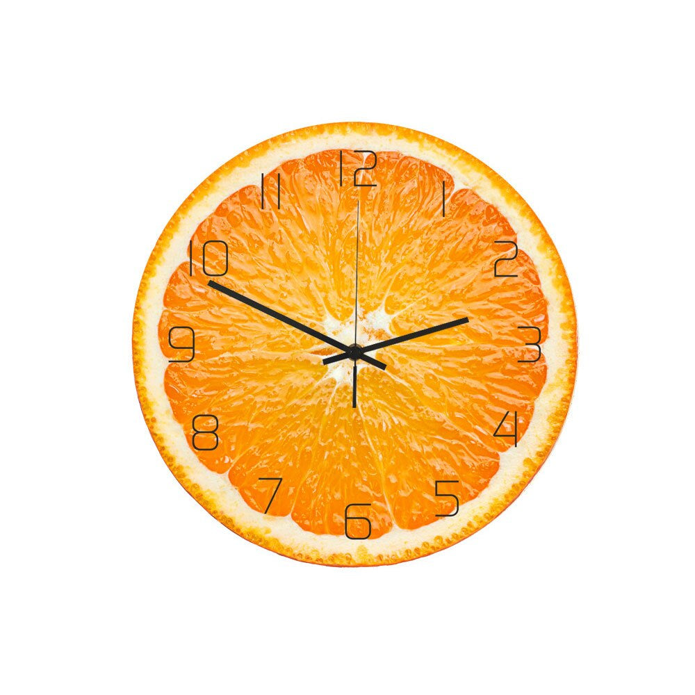 Fruit Fiesta Wall Clock - Cheerful Decoration for Your Room