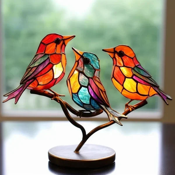 VitraGlow Handcrafted colored Table Decor | Artistic Luxury Ornament