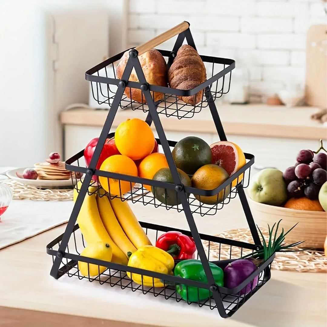 3-tier fruit basket