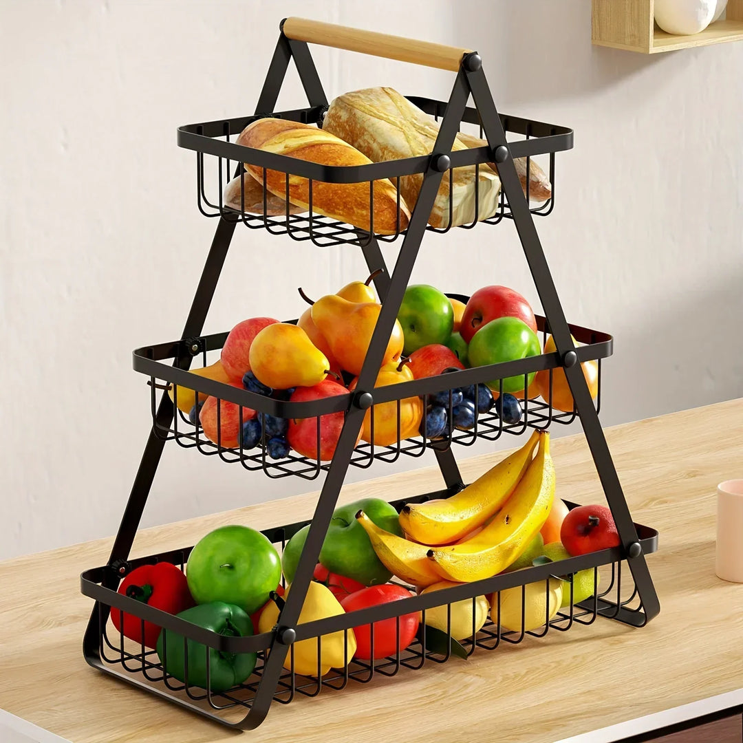 3-tier fruit basket