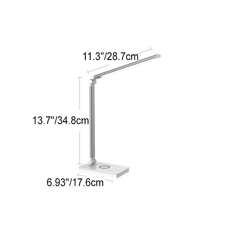 Minimalistic Smart Square Bar Foldable USB LED Desk Lamp