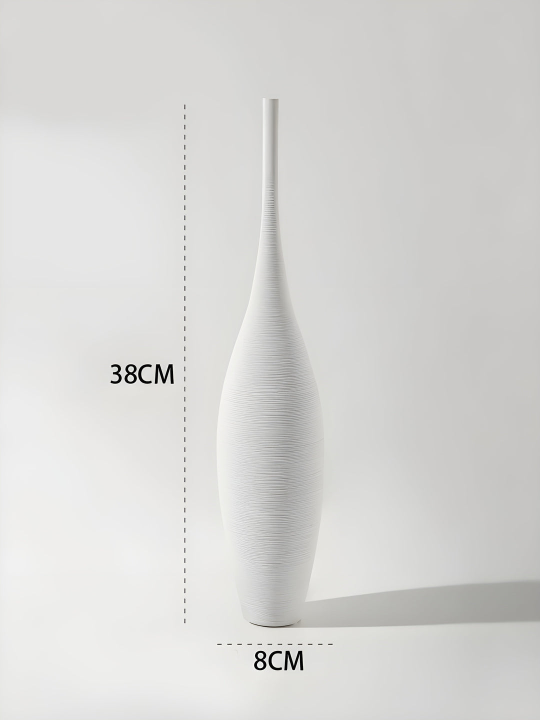 Minimalistic Handcrafted Ceramic Zen Vase