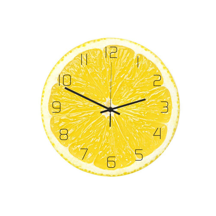 Fruit Fiesta Wall Clock - Cheerful Decoration for Your Room