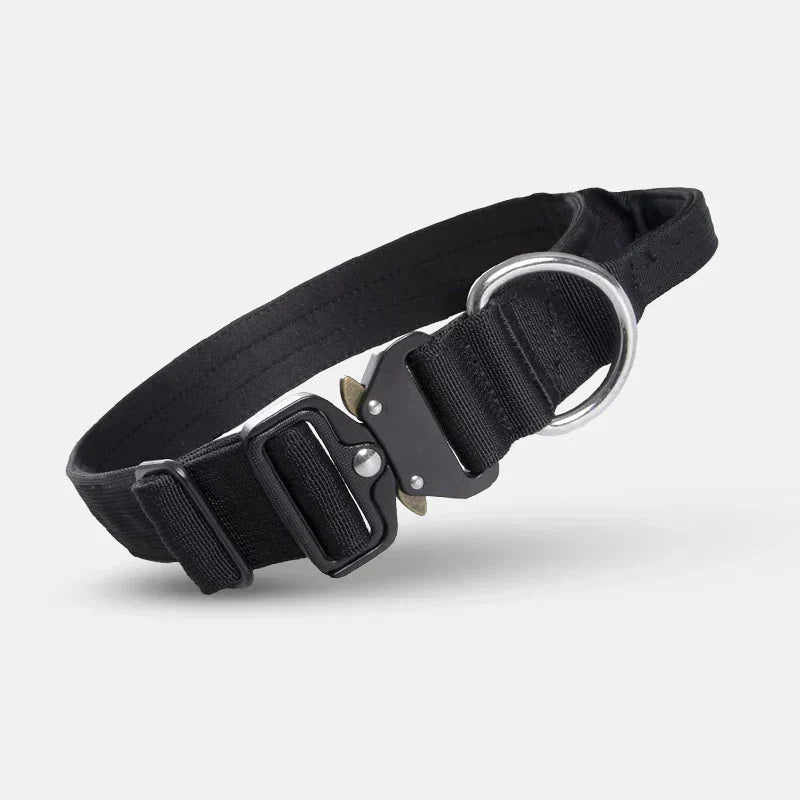 Tactical Dog Collar with Handle – GripMaster