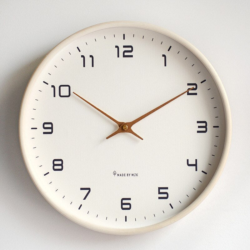 EinzigHolz - Scandinavian Simplicity Wall Clock