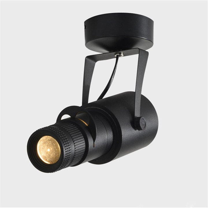 Adjustable LED spotlight - focus light background