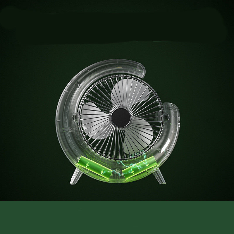 USB-Charging Night Light Mini Fan |