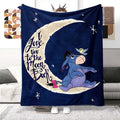 Soft fleece blanket with Eeyore design - Available in multiple sizes for all seasons