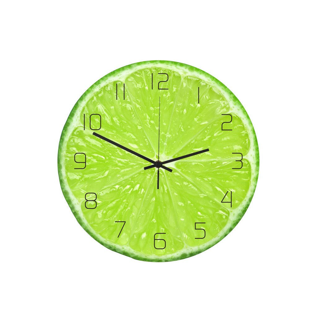 Fruit Fiesta Wall Clock - Cheerful Decoration for Your Room