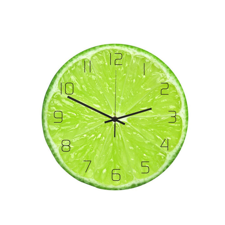 Fruit Fiesta Wall Clock - Cheerful Decoration for Your Room