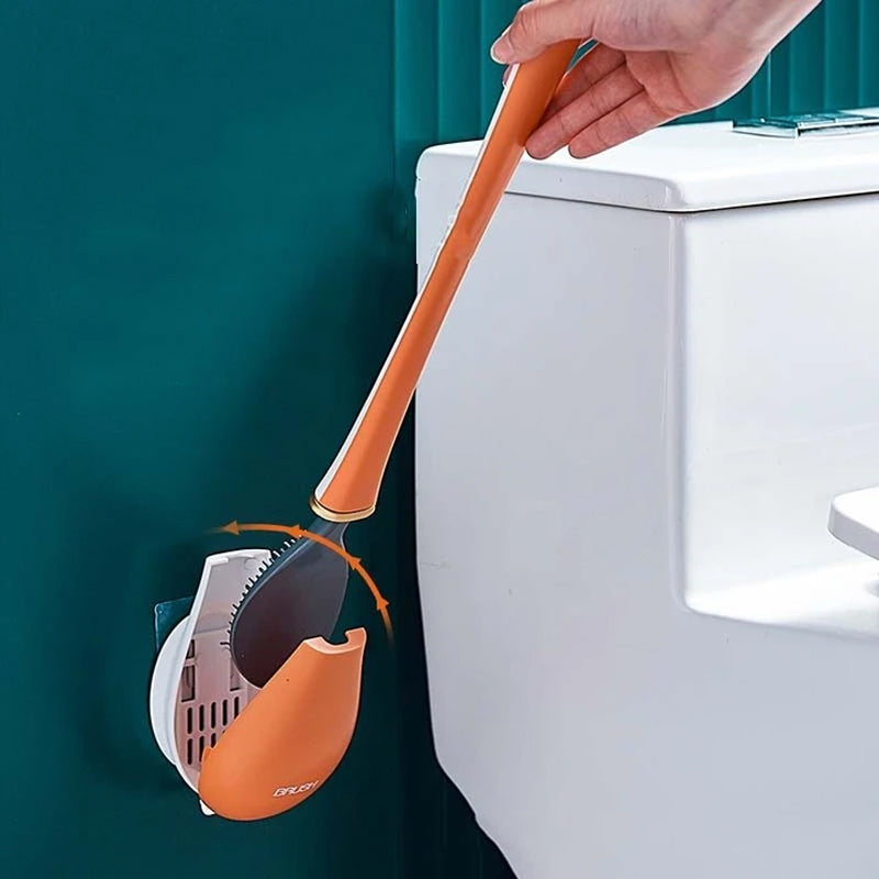 Long-handled Toilet Cleaning Brush
