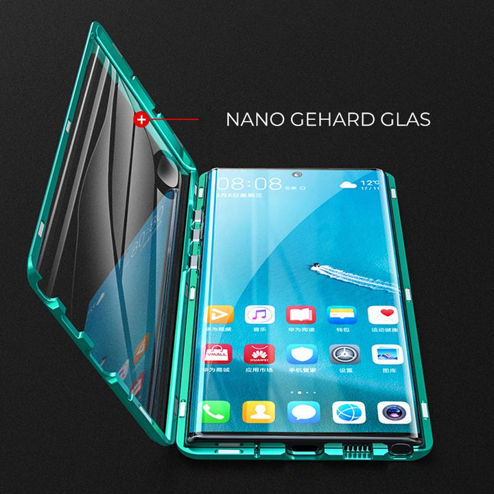 tempered glass double-sided phone case for Samsung