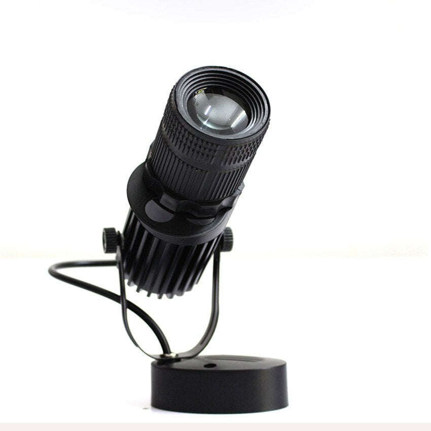 Adjustable LED spotlight - focus light background