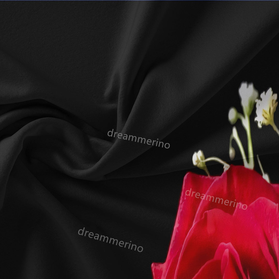 PetalWhispers - Romantic Rose Bed Linen