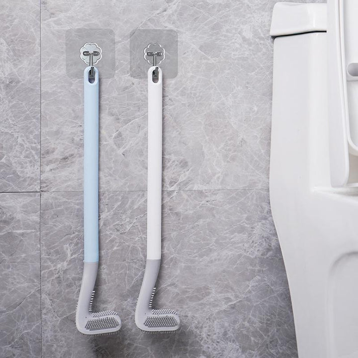 Longer Grip Flexible Silicone Golf Toilet Brush
