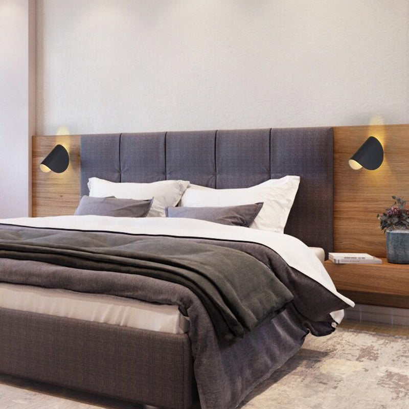 Eveline Modern Geometric LED 4 color Wall Light Indoor/Outdoor Metal