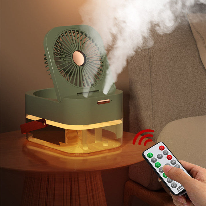 Portable Spray Fan With Night Light |
