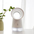 Bladeless USB Humidifier Fan with LED Night Light |