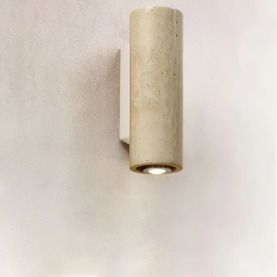 StoneLuxe – Natural Travertine Wall Light