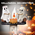 Ghost fire with flickering night light  ️‍