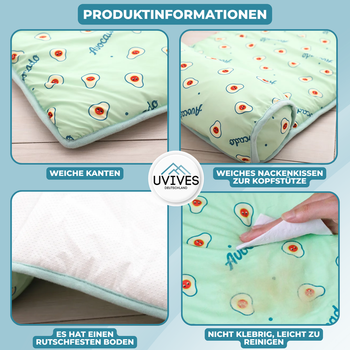 Cooling Mat Ice Silk for Dogs and Cats – Self-Cooling Without Electricity |