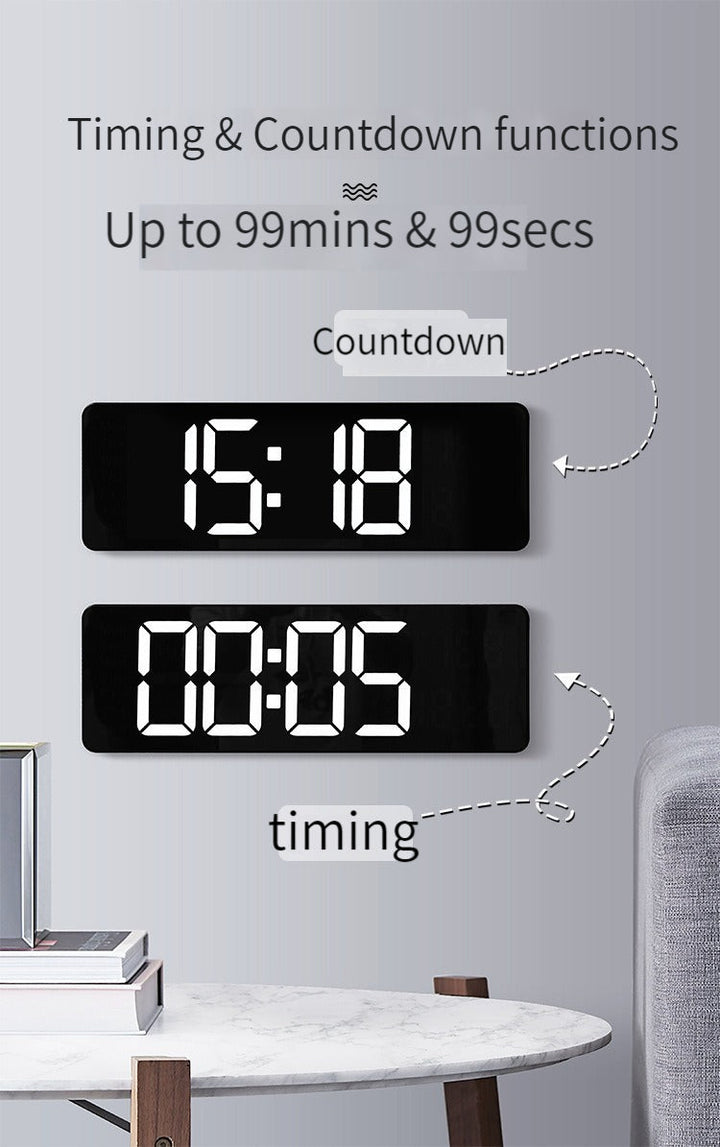 Nordic Digital Watch 16 Inch Display