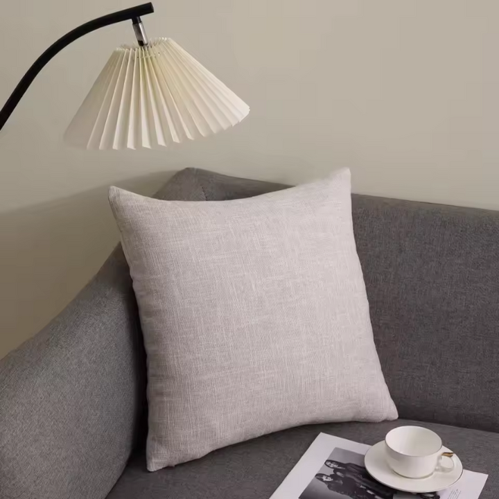 Cotton Linen Pillowcases for Decorative Couch and Chair Cushions