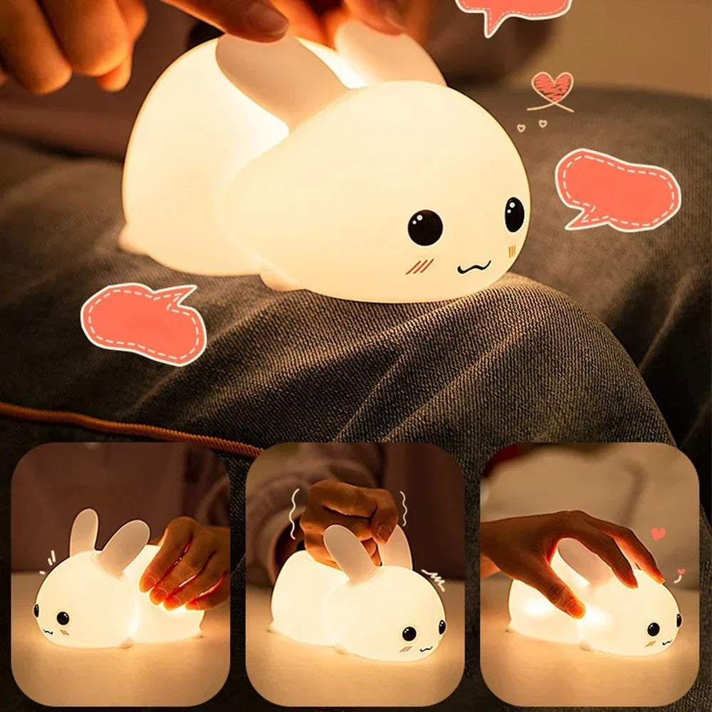 Cute Rabbit Night Light - BunnyGlow