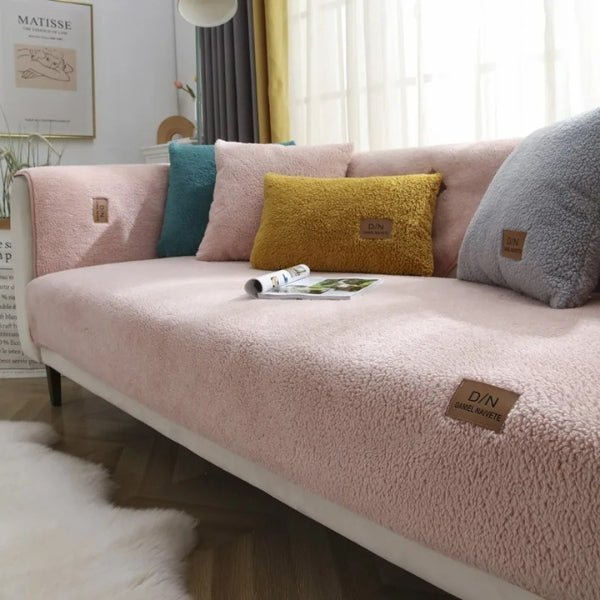 Waterproof Sofa Throw Covers | Slip Couch Protector | Washable Sofa Cover for Sofa Beds