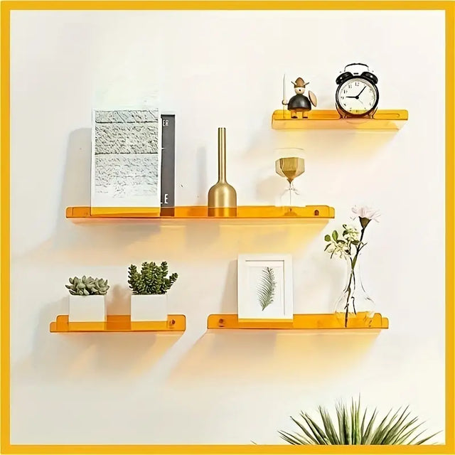 Floating Wall Shelf - Industrial Wall Shelf - Shower Shelf - Shower Board - Blue