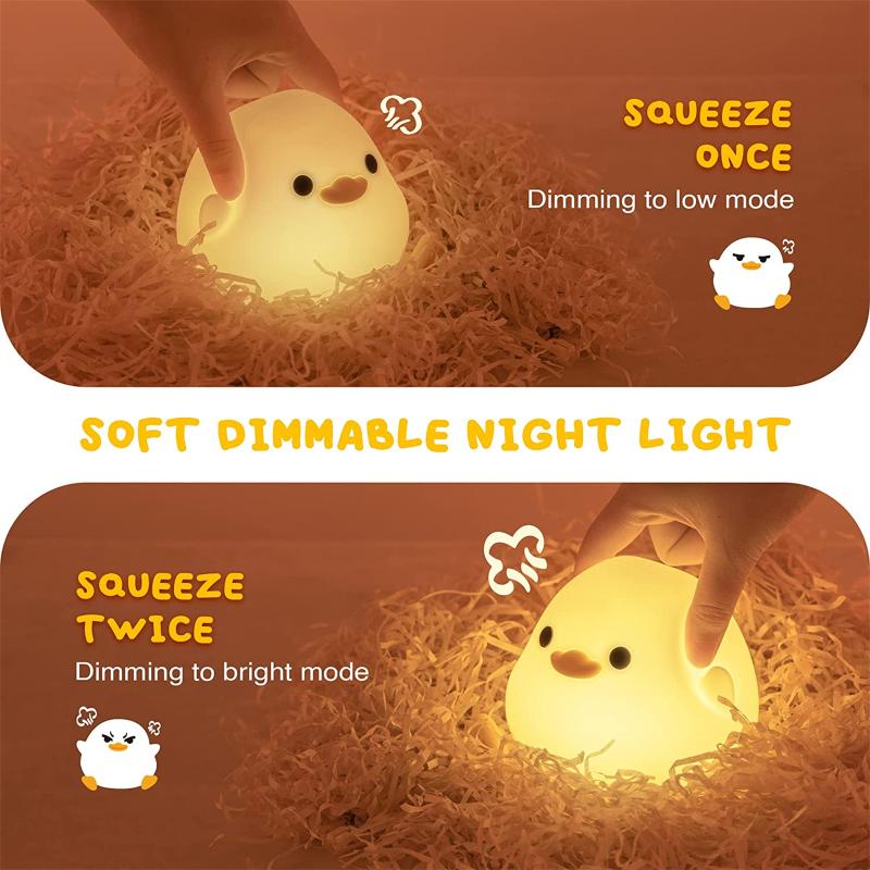 Ducky Buddy Lamp - Soothing Night Light For A Better Sleep Of Your Child