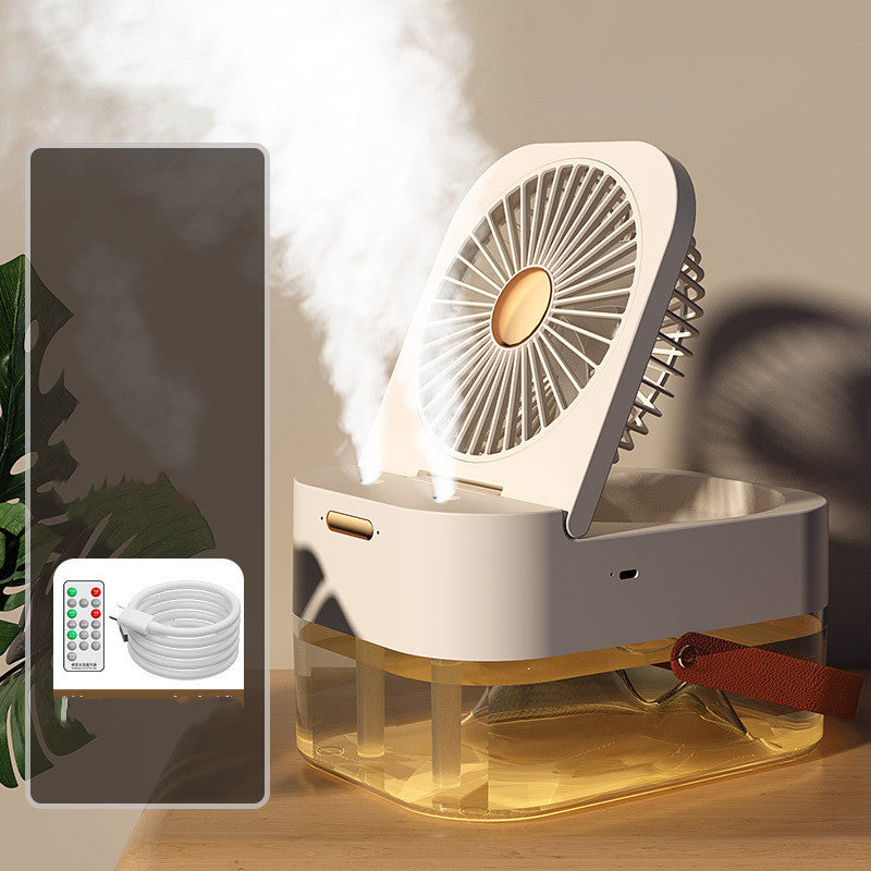 Portable Spray Fan With Night Light |