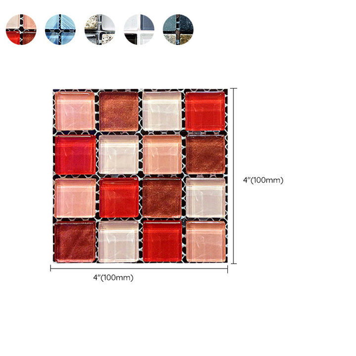 Mosaic tile for peeling and sticking Tile mirror kitchen Removable wall tile