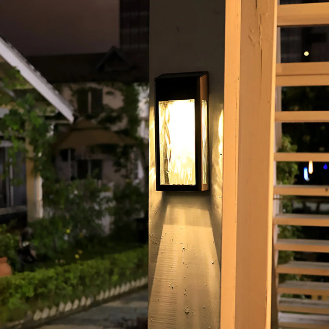 SolarGlow – Outdoor Waterproof Solar Wall Light